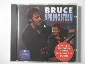 CD☆ブルース・スプリングスティーン　BRUCE SPRINGSTEEN　IN CONCERT/MTV Plugged　限定版　海外盤