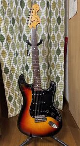 美品　Fender Japan ビンテージ　ラージヘッド　3点止めネック　Aシリアル　フジゲン製