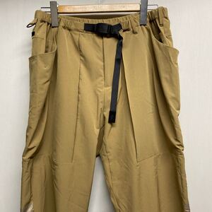 【GRAMICCI グラミチ】G2SC-P073 SHELTECH X RENU CHUCKWALLA PANT ボトム Lサイズ ベージュ ポリエステル 2410oki h