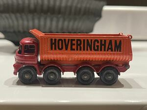 希少♪ MATCHBOX マッチボックス　 HOVERINGHAM TIPPER 8 WHEEL TIPPER No. 17 ミニカー ヴィンテージ イギリス製 送料込み