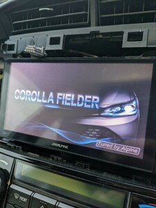 ☆2015年★アルパイン 7インチ★7W Bluetooth フルセグ DVD CD SD ラジオ HDMI USB トヨタ カローラ フィールダー TOYOTA