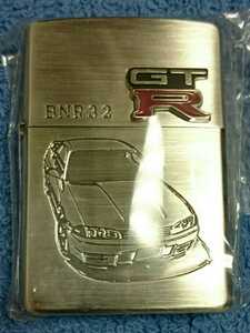 【新品・未使用】ZIPPO ライター NISSAN SKYLINE BNR32 GT-R (1998年製・日産スカイライン・コレクション・箱付き・ケース無し)