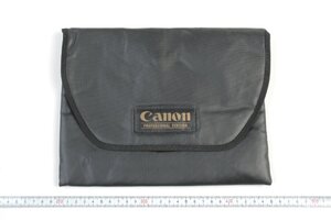 ※ 純正品 当時物 Canon キヤノン カメラ 収納ポーチ EOS-1N HS 他用 黒 ブラック 05442