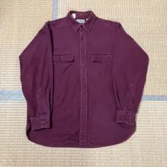 l.l.bean エルエルビーン シャモアクロス シャツ USA製 長袖