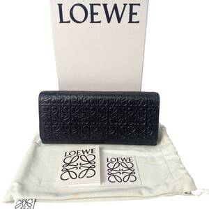 ロエベ LOEWE レディース リピートアナログ ロングウォレット 長財布【中古】