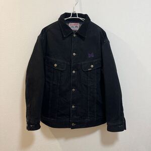 needles lee デニムジャケット M ブラック 101 LJ Storm Rider - 13oz Denim ストームライダー ブランケット