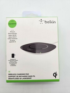 Belkin ベルキン ワイヤレス充電パッド Qi対応 BOOSTUP ミッドナイトブラック F8M747bt WIRELESS CHARGING PAD