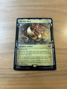 1円スタート 【MTG】一つの指輪 ショーケース 銀幕 FOIL英語 指輪物語