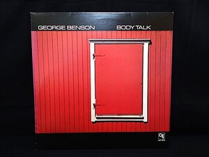 A161　ＬＰ GEORGE BENSON ジョージ・ベンソン 　BODY TALK ボディ トーク 視聴未確認　