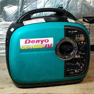 動作良好！ 中古品 デンヨー Denyo 1.6kVA インバータ発電機 GE-1600SS-IV ヤマハ YAMAHA EF1600iS同等機