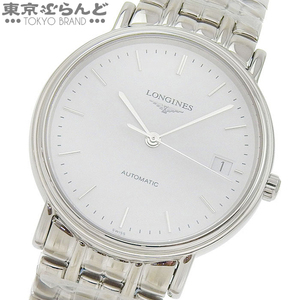 101740561 ロンジン LONGINES グランドクラシック プレザンス L4.821.4.12.6 シルバー SS 腕時計 メンズ 自動巻 展示未使用