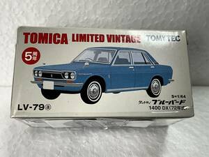 古いミニカー★TOMICA LIMITED VINTAGE LV-79 ダットサンブルーバード1400DX★当時物