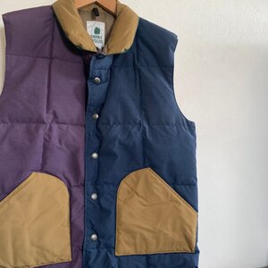 アメリカ古着 90年代 シエラ デザイン マルチカラー クレイジーパターン ダウン ベスト U.S Used Clothing 90s SIERRA DESIGNS Down Vest