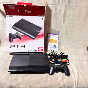 C1810 PS3 PlayStation3 プレステ3 CECH-4000B チャコールブラック SONY ソニー 元箱あり ユーズド