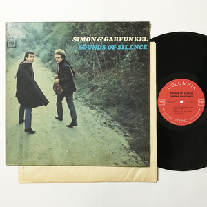 US ORIG LP■Simon & Garfunkel■Sounds Of Silence■Columbia 曲名なし1stジャケット アメリカ盤 オリジナル ステレオ【試聴できます】