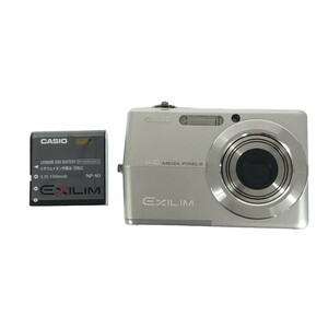 【動作品】CASIO EXILIM EX-Z600 600万画素 光学3倍ズーム 液晶2.7型 コンパクトデジタルカメラ エモ画質 バッテリー付き 現状品 C4459