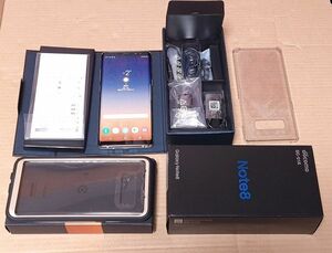 976■バッテリー新品交換済み■Docomo Galaxy Note8 SC-01K SIMフリー/超美品