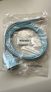 Cisco純正 72-3383-01 Rev.A2 コンソールケーブル ConsoleCable Serial シリアルケーブル DSUB9-RJ45 2