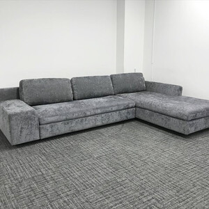 ソファ 2点セット ミスターシステムソファ Cassina カッシーナ グレー 中古 RS-871446B