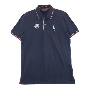 POLO GOLF ポロゴルフ RYDER CUP 半袖ポロシャツ ネイビー系 S [240101177769] ゴルフウェア メンズ