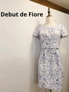 【美品】Debut de Fiore お花柄ワンピースE