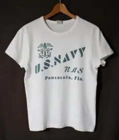 バズリクソンズ US NAVY 染み込みプリント Tシャツ S