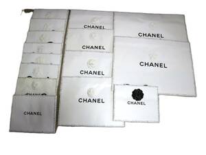 【即決】CHANEL シャネル 他ブランド紙袋も大量出品中◆まとめ カメリア付 ショップ袋 紙袋 大 中 小 計15枚　