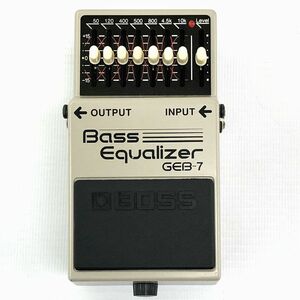 BOSS GEB-7 Bass Equalizer ボス/ベースイコライザー/店頭/他モール併売《楽器・山城店》A2506