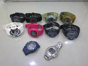 1円～△CASIO カシオ G-SHOCK Gショック 腕時計 いろいろまとめて 計10点①