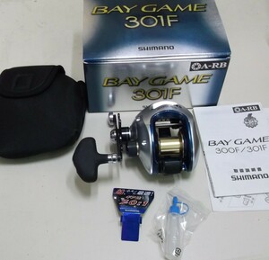 送料無料！！お買い得！！シマノ(SHIMANO) ベイゲームF 301F(左巻)