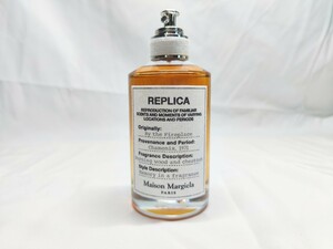 100ml【日本語表記】【ほぼ未使用】メゾン マルジェラ Maison Margiela レプリカ バイ ザ ファイヤープレイス EDT by the fireplace