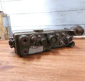 旧日本軍 軍用無線機 ヴィンテージ レトロ 当時物 トランシーバー アマチュア無線 通信機