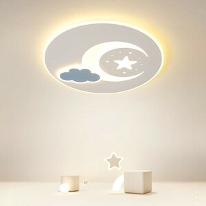 大特価　LEDシーリングライト リビング 寝室 子供屋照明 星月型 オシャレ