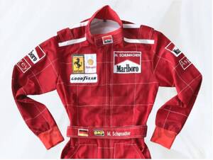 海外 送料込み 　高品質　ミハエル・シューマッハ　1996 　F1　レーシングカート　レーシングスーツ サイズ各種　レプリカ　