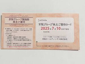 ◆◇【株主優待】京阪グループ諸施設株主ご優待冊子 1冊 ひらかたパーク株主入園券 ウインターカーニバル入場券 スケート貸靴引換◇◆