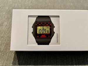 【新品未使用品】 TIMEX 80 スペースインベーダー コラボモデル TW2V30200 ブラック 時計 ウォッチ