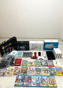 任天堂Wii WiiU WiiFIT 周辺機器大量　ソフト大量