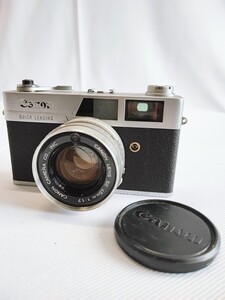 Canon Canonet QL17 QUICK LOADING フィルムカメラ キヤノン キャノン カメラ 当時物 コレクション QL アンティーク ケース(1101)