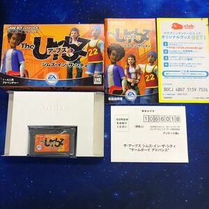 GBA ザ　アーブズ　シムズ・イン・ザ・シティ　THE URBZ ゲームボーイアドバンス ソフト ハガキ付き