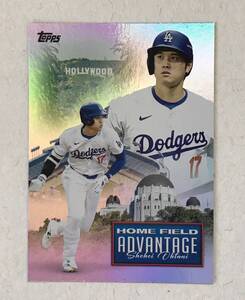  SP Home Field Advantage　大谷翔平　ドジャース　2024 Topps Update Shohei Ohtani 　HFA-29　 Dodgers