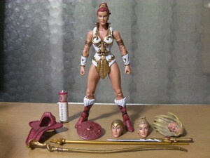 マスターズ・オブ・ユニバース　Masters of the Universe Classics Teela Super7 Ultimates　検索　ヒーマンの恋人　女性 戦士　