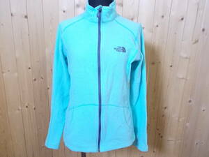 e566◆THE NORTH FACE フリースジャケット◆レディースS 薄手 輸入正規品 海外モデル ノースフェイス フリース ジップアップジャケット5E