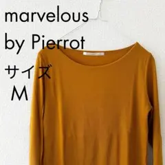 marvelous by Pierrot マスタードイエロー ロングカットソー