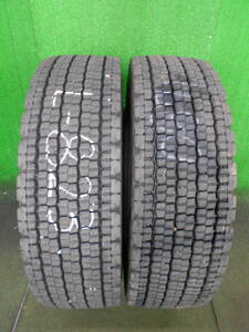 L-823 245/80R22.5 153/150J BS W905 バリ山 2本set