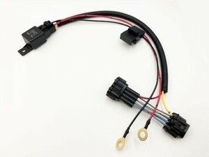 【GT-R BNR34 IGコイル 強化 ハーネス】◇イグニッションコイル 劣化対策に◇ GTR 点火 電源強化リレーハーネス RB26