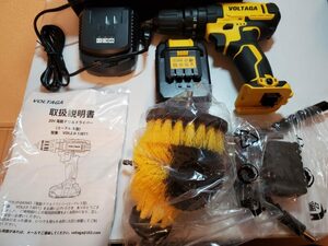 新品 VOLTAGA 電動ドライバー/電動ドリル/ドリルドライバー 【VOL2.0-13811】 20V 電動工具 DIY