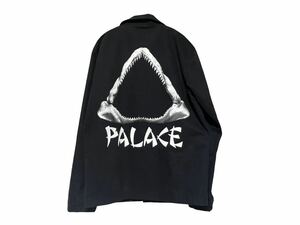 【美品】PALACE パレス コーチジャケット ビンテージ Mサイズ 鮫/シャーク/90年代 大阪supreme購入品 、アウター、ブルゾン、黒