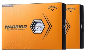 ★キャロウェイ★2023モデル★WARBIRD ゴルフボール★ホワイト★２ダース★日本正規品★