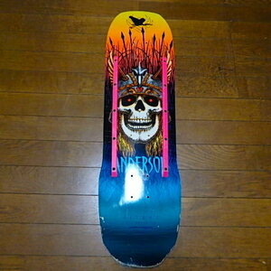 ☆☆★格安！☆POWELL PERALTA “ANDERSON” 8.125 デッキ +POWELL PERALTA デッキテープ★ガイドレール付き！★ ☆☆匿名配送☆★