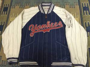 NEW YORK YANKEES vintage スタジャン リバーシブル ビンテージ 90s ニューヨークヤンキース ヴィンテージ クーパーズタウン cooperstown